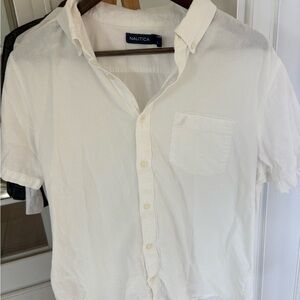 Nautica Men's Linen Shirt